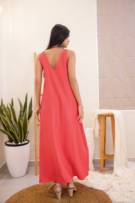 Clara Dress (Hot Pink)