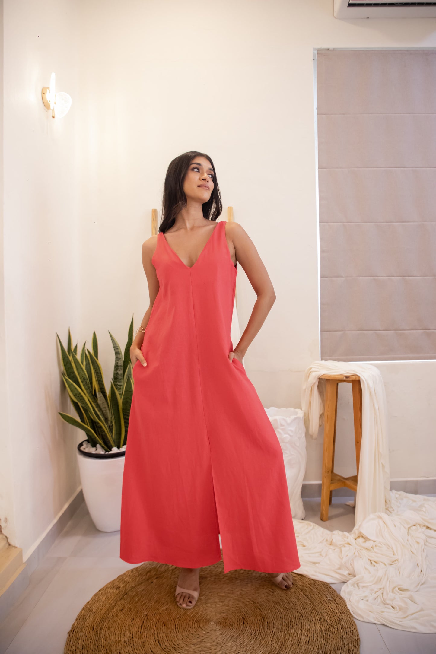 Clara Dress (Hot Pink)