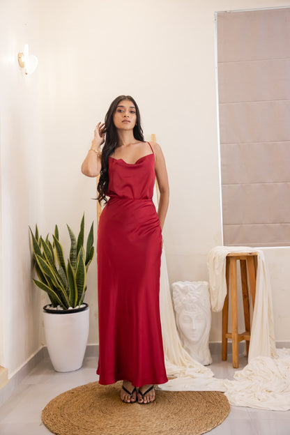 Satin Rose Skirt & Cupid Top