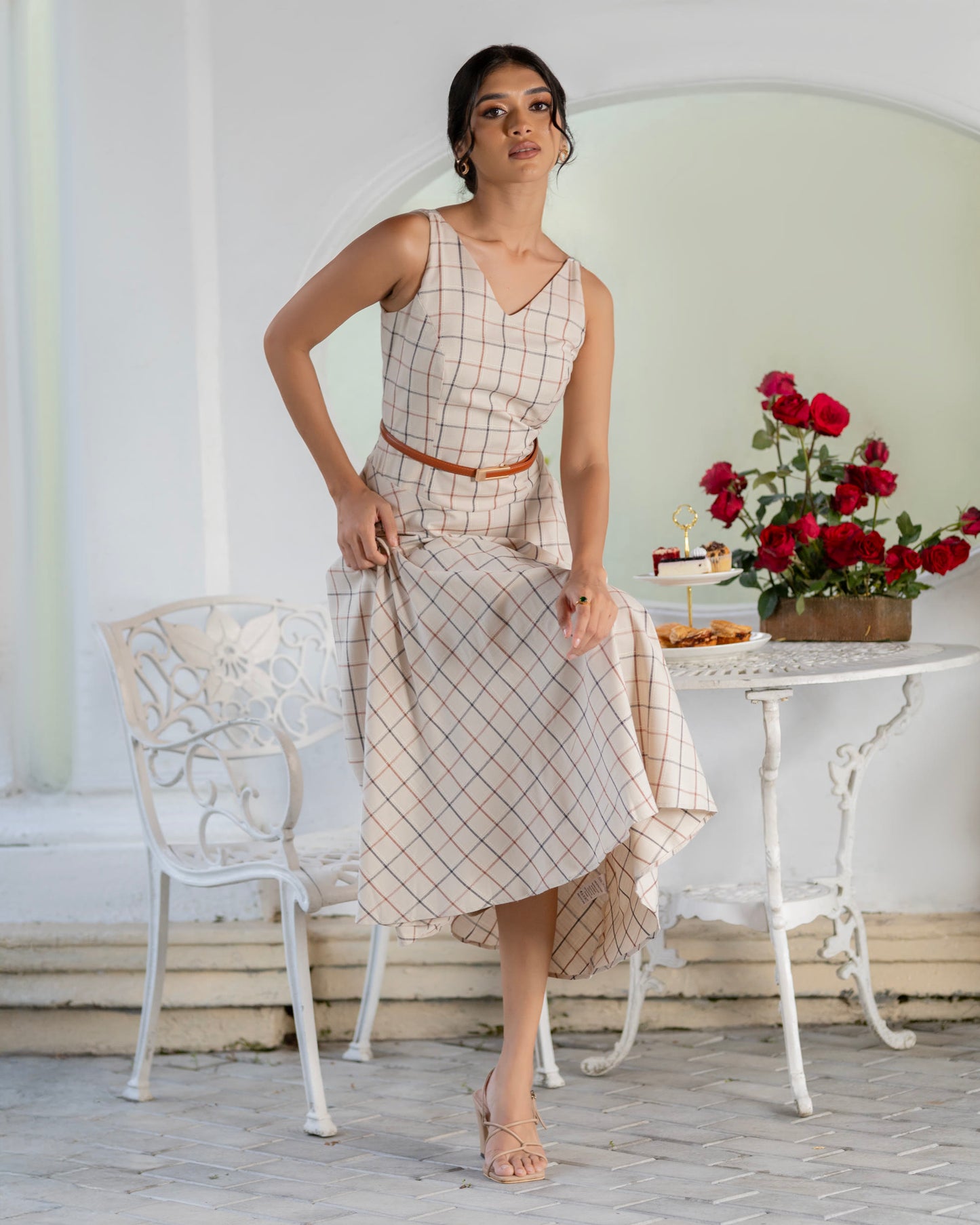 Victoria Dress Checkered