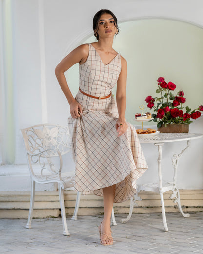 Victoria Dress Checkered