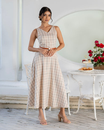 Victoria Dress Checkered
