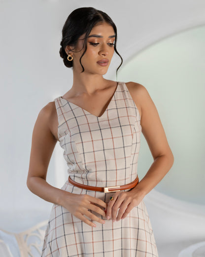 Victoria Dress Checkered