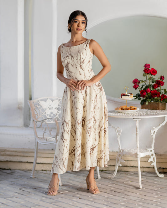 Charlotte Dress (Brown)